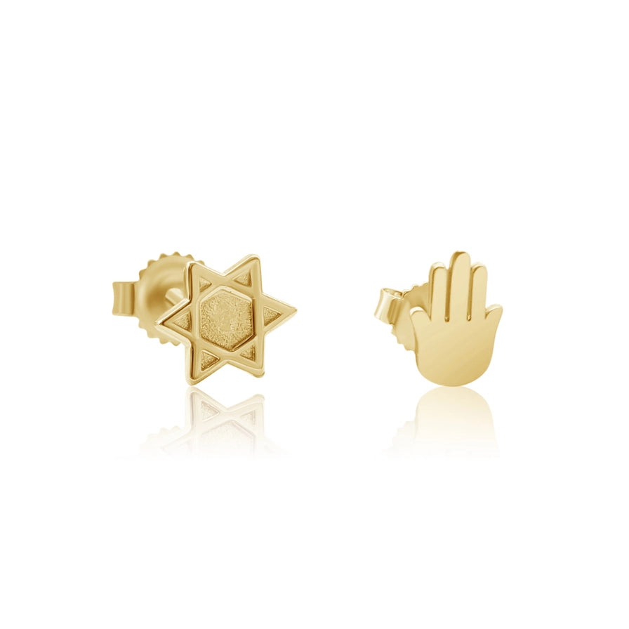 14k single earring. shops Firm