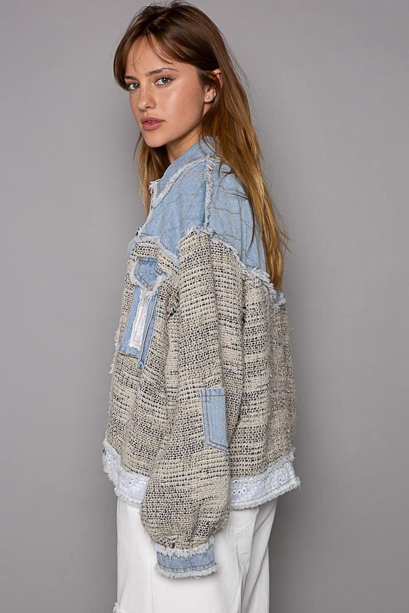 Vintage Wash Denim Jacket